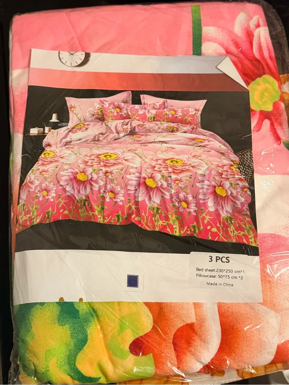 Pink Floral Party Tablecover - Home Party Supplies it doesn’t have a comforter